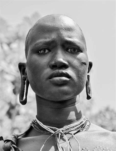 Suri Woman Sth Ethiopia Rod Waddington Flickr