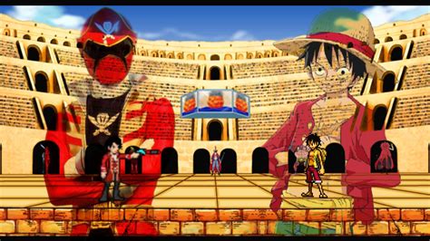 The Starting Of Gokai Red Vs Monkey D Luffy Its Not Perfect But Its