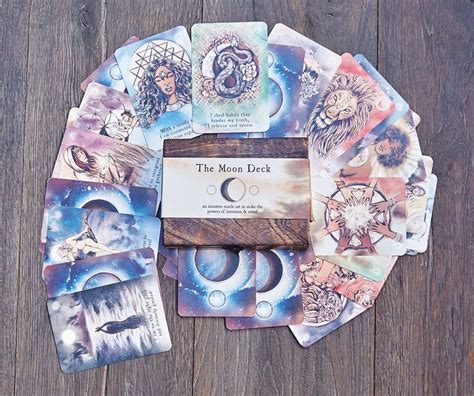 The Moon Deck Moon Deck Oracle Cards Decks Divination Cards