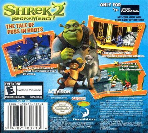 Shrek 2 Beg For Mercy Details Launchbox Games Database