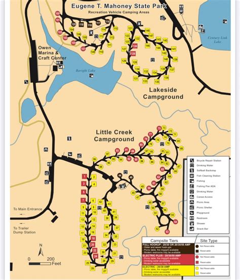 26 Hueston Woods Campground Map Yohanisshak