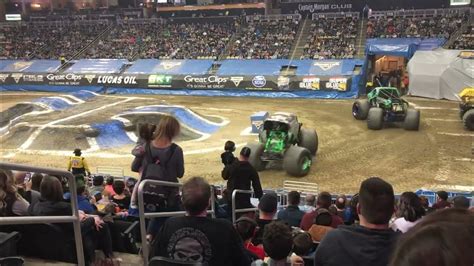 Monster Jam At Ppg Paints Arena Racing Final Youtube