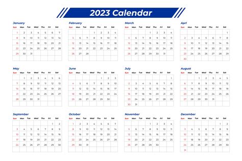 Descargar Calendario 2023 Word Imagesee
