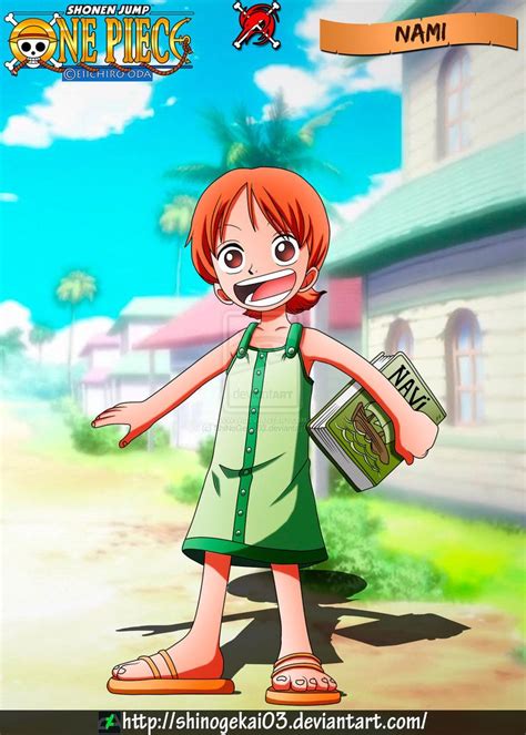 Nami Kid By Shinogekai03 Cute Anime Character One Piece Anime One