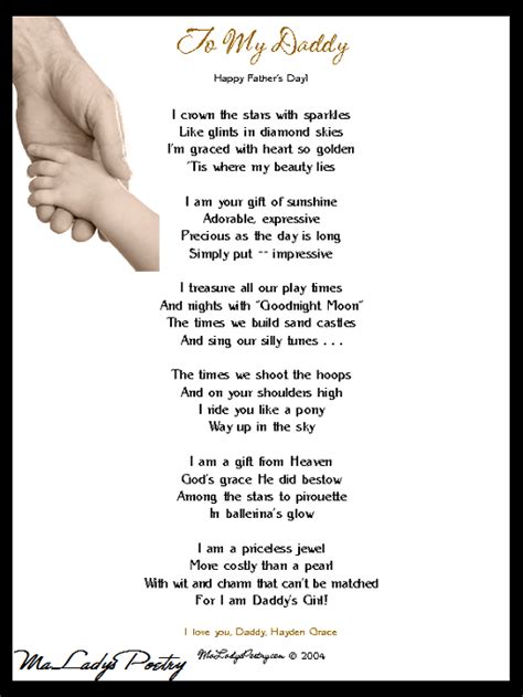 Yamile Dad And Daughter Poems Quotes