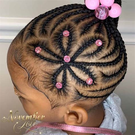 Short Hair Toddler Braided Hairstyles With Beads Cannella Shop Human
