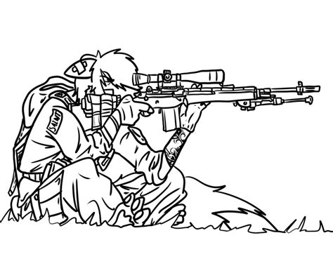 Sniper Drawing At Getdrawings Free Download