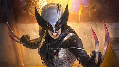 X 23 Claw Adamantium Metal Marvel Superhero 4k 61343 Wallpaper