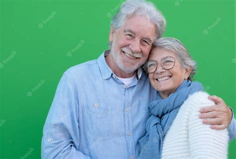 Premium Photo Happy Elderly Mature Couple In Love Senior Husband And