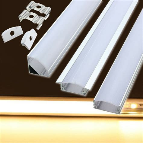 50cm Uywv Style Aluminum Extrusions Channel Holder For Led Strip Bar