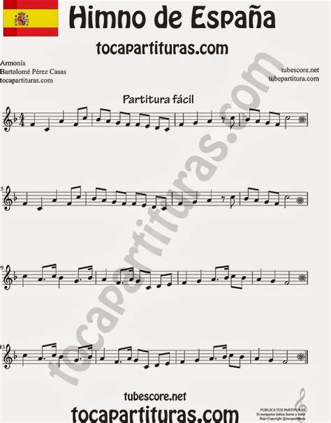 Romper Flotante Donación Partitura Himno De España Para Flauta Salto