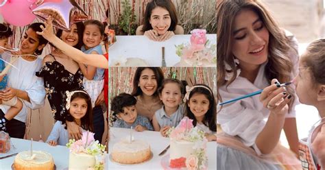 Syra Yousaf Celebrating Her Daughter Birthday Party Pictures Dailyinfotainment