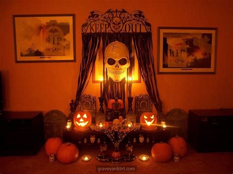 ☀ The Revolution Takes Us Home Wiccan Altar Samhain Halloween Altar