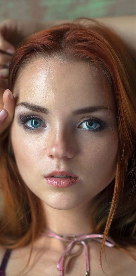 Ekaterina Sherzhukova Pretty Redhead Gorgeous Eyes Beautiful Redhead