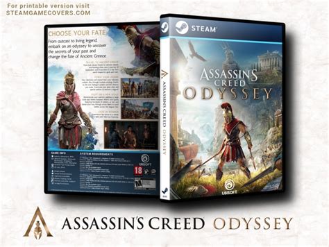 Assassins Creed Odyssey Pc Box Art Cover By Bigbadgoat