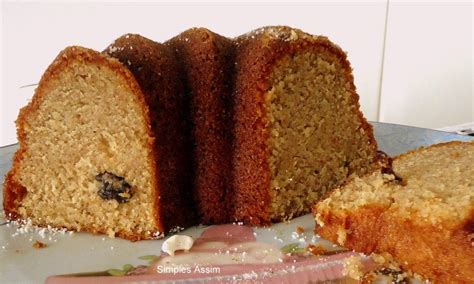 Bolo De Banana Com Farinha De Rosca Tudo Gostoso