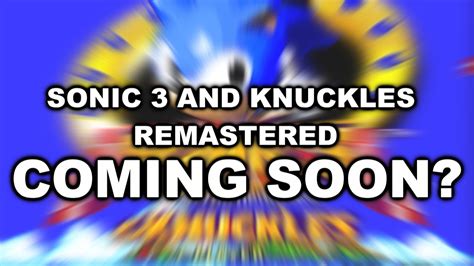 To install the game on your pc, move the folder sonic 3 and k with the game according to these coordinates: Sonic 3 and Knuckles Remastered - COMING SOON? (Sonic 2 ...