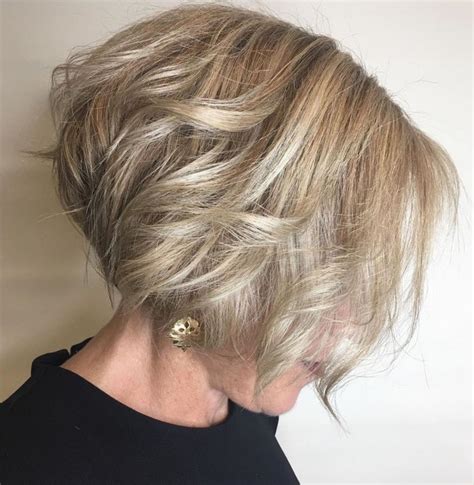 Stacked Blonde Bob For Fine Hair Thick Hair Styles Modern Haircuts