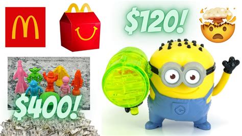 15 Most Expensive Mcdonalds Happy Meal Toys Of All Time Youtube