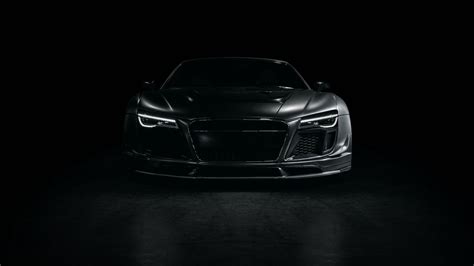Download Wallpaper 1920x1080 Audi R8 Sports Car Tuning Front View