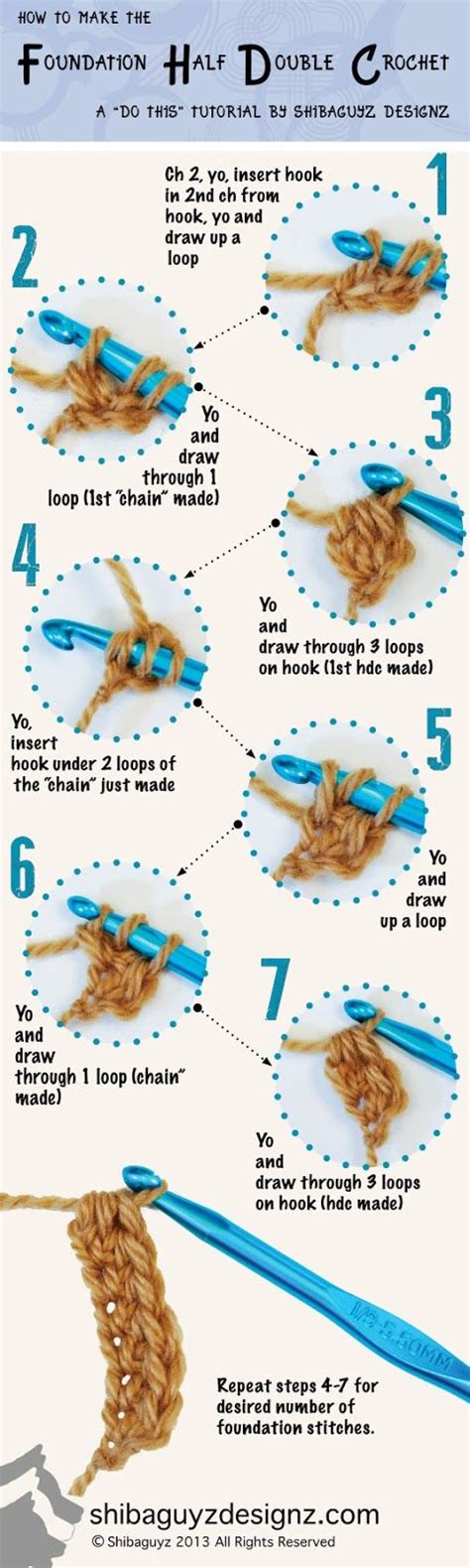 How To Make The Half Double Crochet Pictures Photos And Images For