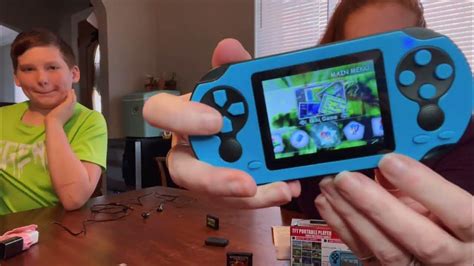 Review Of Taddtoy 16 Bit Handheld Game Console For Kids Adults Youtube