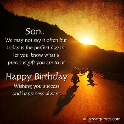 To celebrate your son's birthday right here we have put lots of best birthday status for son, happy birthday wishes and messages for son and short b'day quotes from various reliable source. Happy Birthday Son Funny Quotes. QuotesGram