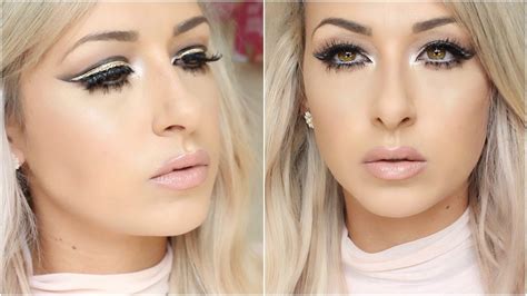 Drugstore Glam Cut Crease Prom Makeup Tutorial 2016 Youtube