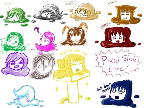 Pixiv Slime Time By Doodledowd On Deviantart