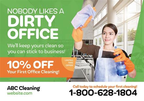 9 Awesome Cleaning Business Postcards You Can Send