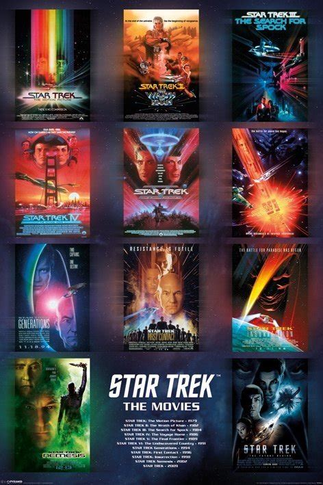The social commentaries and humor work so well. STAR TREK - movie posters Poster | Sold at Abposters.com