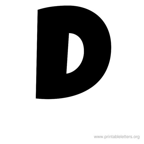 Printable Letters D Letter D For Kids