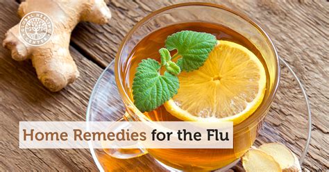 Home Remedies For The Flu