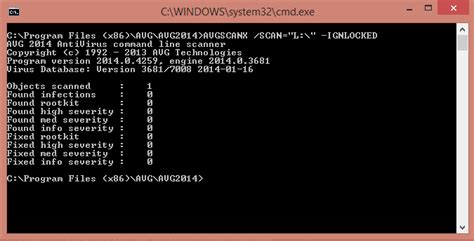 Antivirus Scan With Command Prompt Solve With Cmd