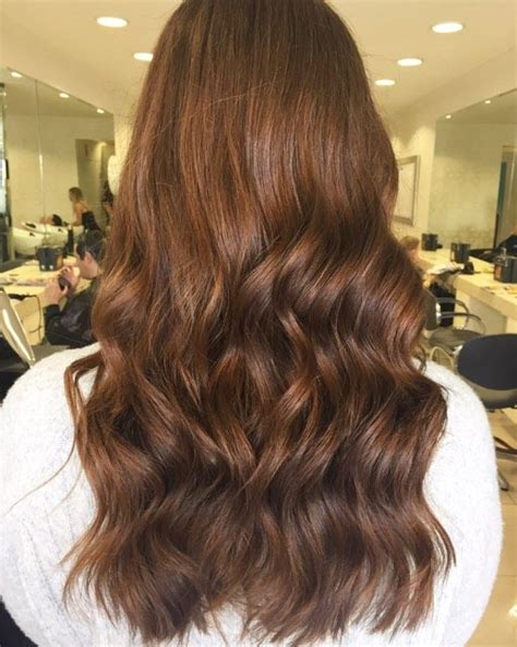These caramel highlights bring some life to the front of the hair. Warm Brown Ombre Sun-kissed Colour Light Brown Highlights ...