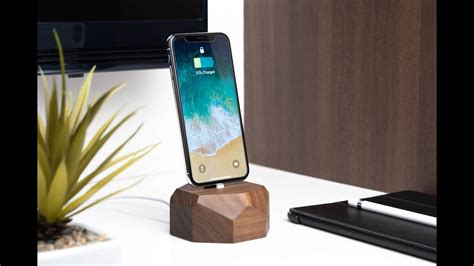 The Coolest Iphone Charging Dock By Oakywood Youtube
