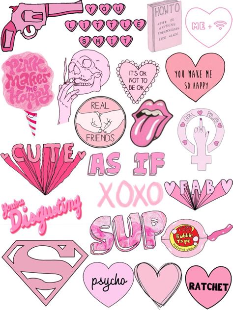 Pin By Lexi On Transparents Tumblr Stickers Cute Stickers Printable