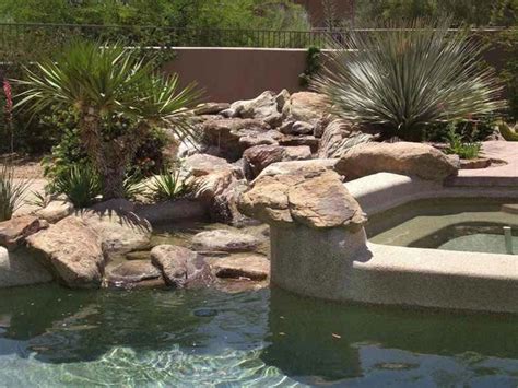 Desert Landscaping Around Pool Landscape Design Pool Landscape