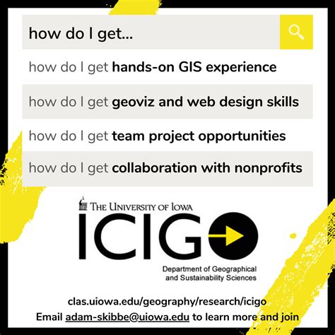 Join Icigo Department Of Geographical And Sustainability Sciences