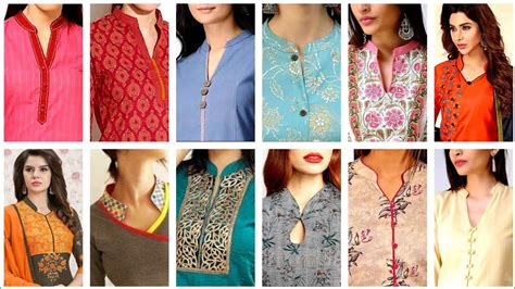 Most Beautiful Half Collar Neck Design For Kurti And Kameez 2023 Latest Fashion Ideas With Js