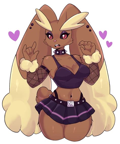 Goth Lopunny Lopunny Know Your Meme