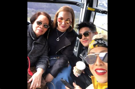 Look Vice Ganda Tours Canada With Mom Ion Perez Abs Cbn News