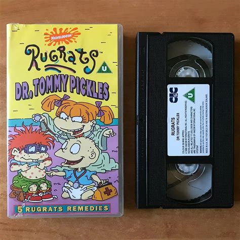 Rugrats Nickelodeon Dr Tommy Pickles Vhs Picclick Ca Sexiz Pix