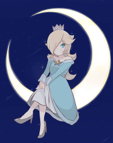 Princess Rosalina Moon Princess By Chocomiru02 Super Mario Art