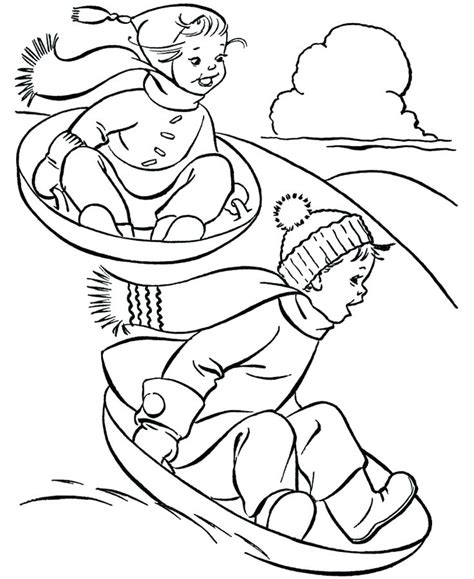 Adult Winter Coloring Pages at GetColorings.com | Free printable