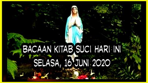 Minggu palem minggu suci paskah prapaskah kamis putih kamis, minggu minggu, liburan, daun, cabang png. Bacaan Kitab Suci hari ini Selasa, 16 Juni 2020 l Hari Biasa l #Lentera Bapa - YouTube