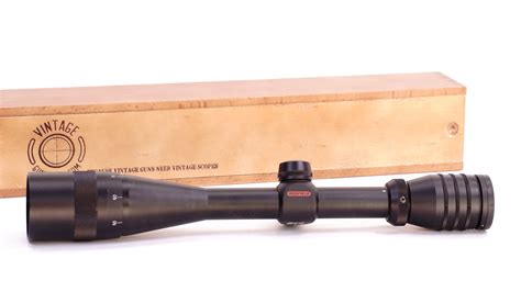 Vintage Gun Scopes — Redfield Revenge 6x 18x 1 Matte Finish Duplex