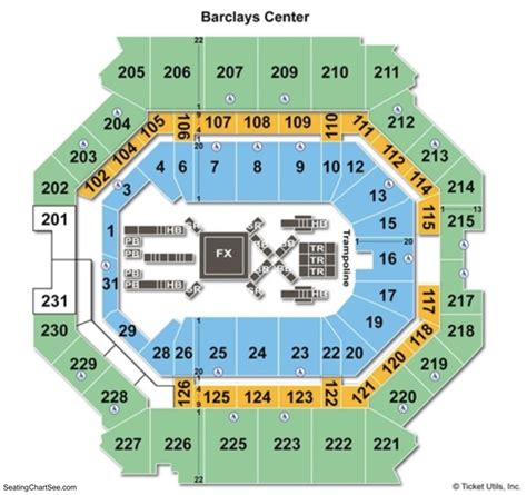 Barclays Center Seating Chart Seating Charts Tickets Seating