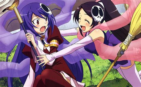 Online Crop Hd Wallpaper The World God Only Knows Two Female Anime