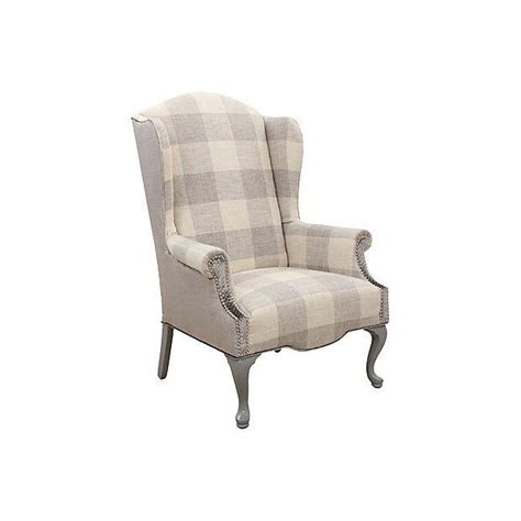 Never miss new arrivals that match exactly what you're looking for! Queen Anne Plaid Wingback Chair | Chairish